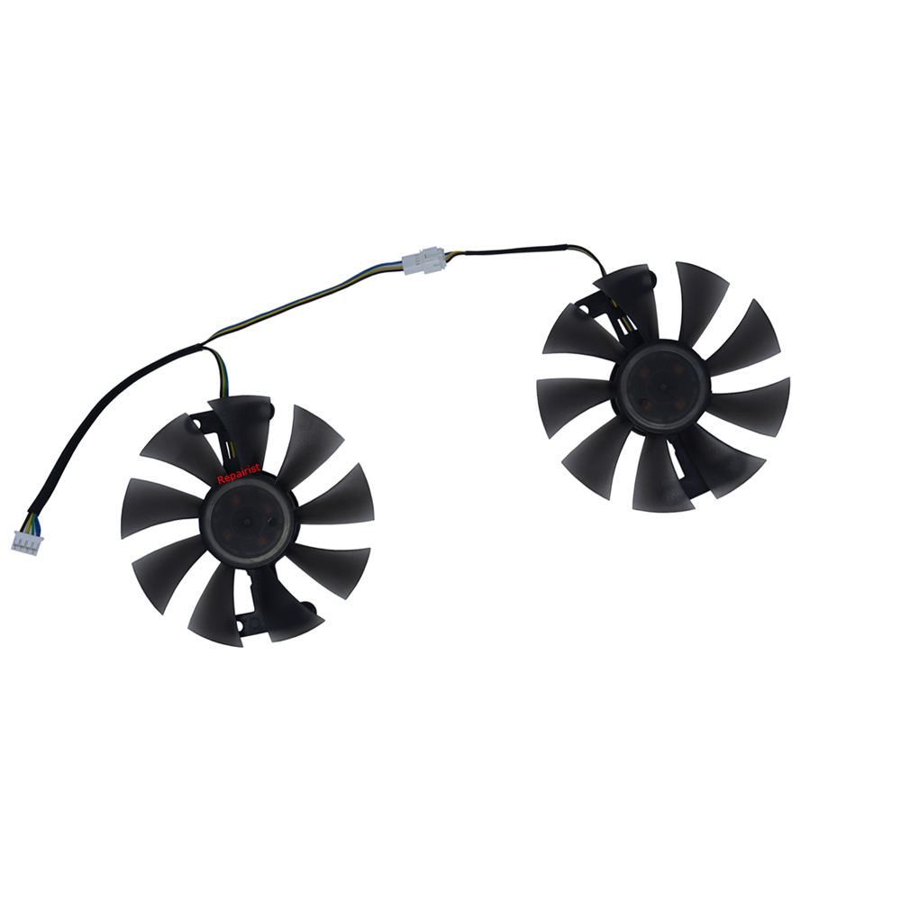 Rx 580 8Gb 2048Sp Gpu - グラフィックスカードファン、ビデオVGA GPU冷却クーラー、VEINEDA RX580 RX 580 8GB