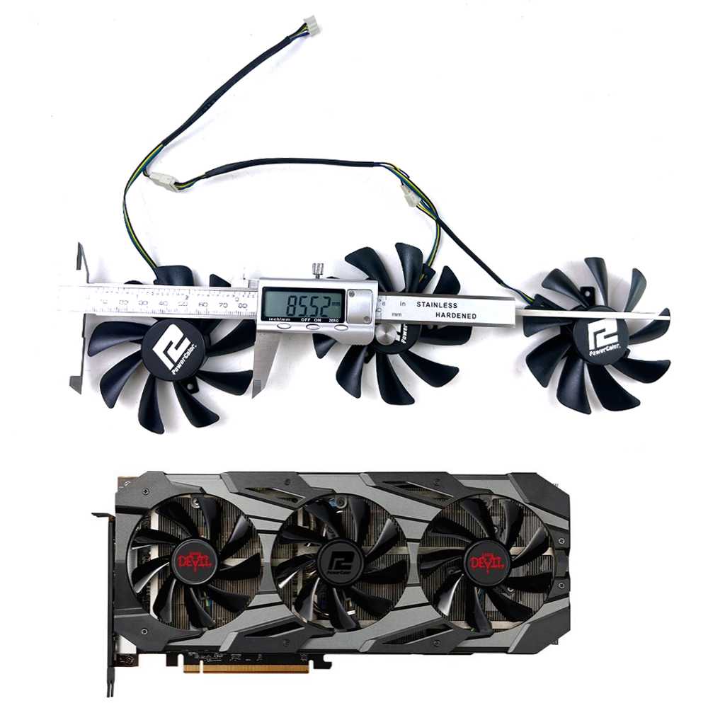 Rx 5700 Xt 8Gb Video Card - 新しい冷却ファン 4PIN T129215BU RX5700 XT GPU
