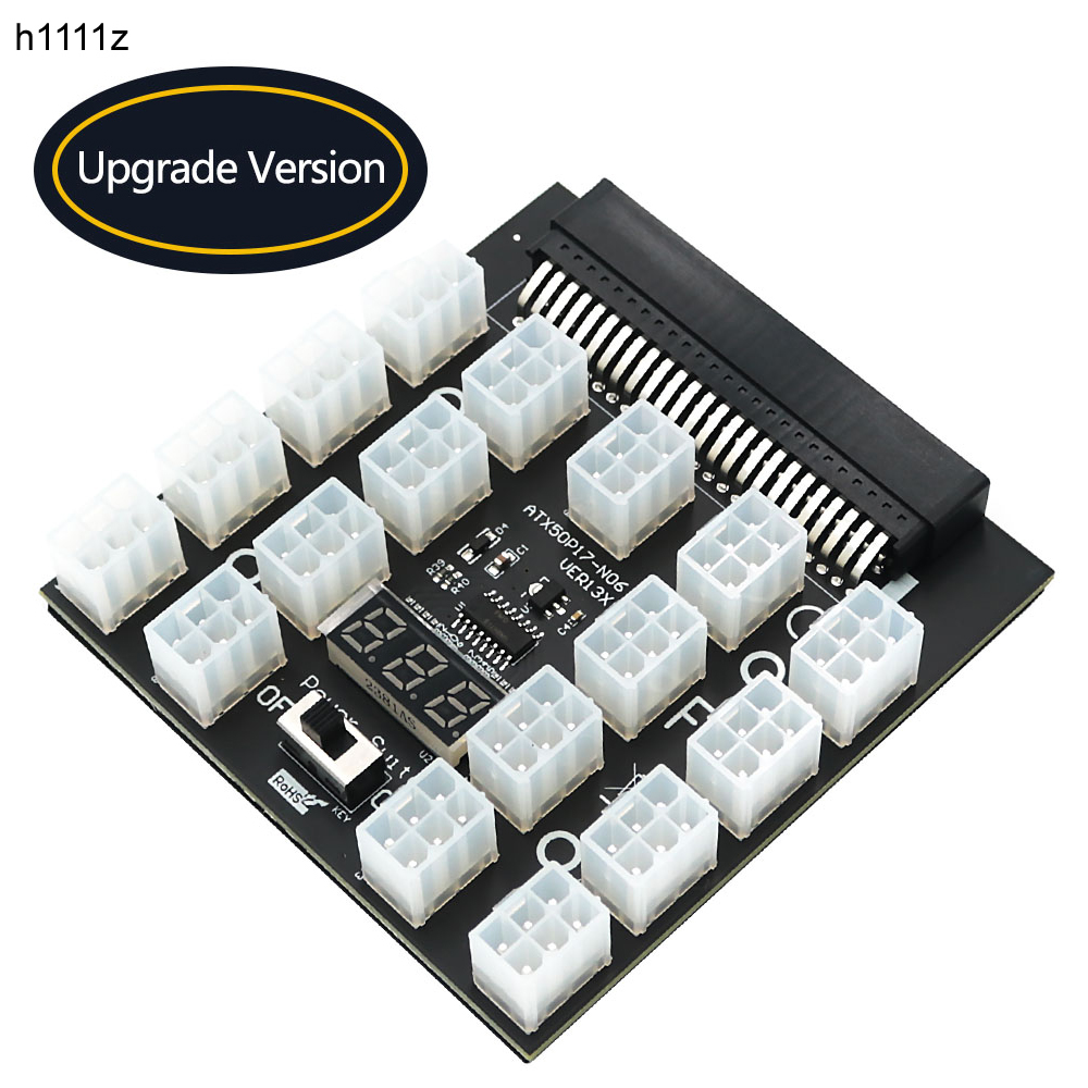 Pci-e 12vに50Pin atx 17 × 6Pin電 - 2400W Server Psu Breakout Board のレビューと価格